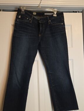 Ag Adriano Goldschmied Dark Indigo Boot Cut Jeans